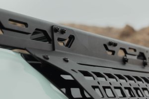 Toyota 4Runner Exterior Window Molle - Driver Side - DV8 Offroad - For DV8 Roof Rack - Black Powder Coated - `25-`26
